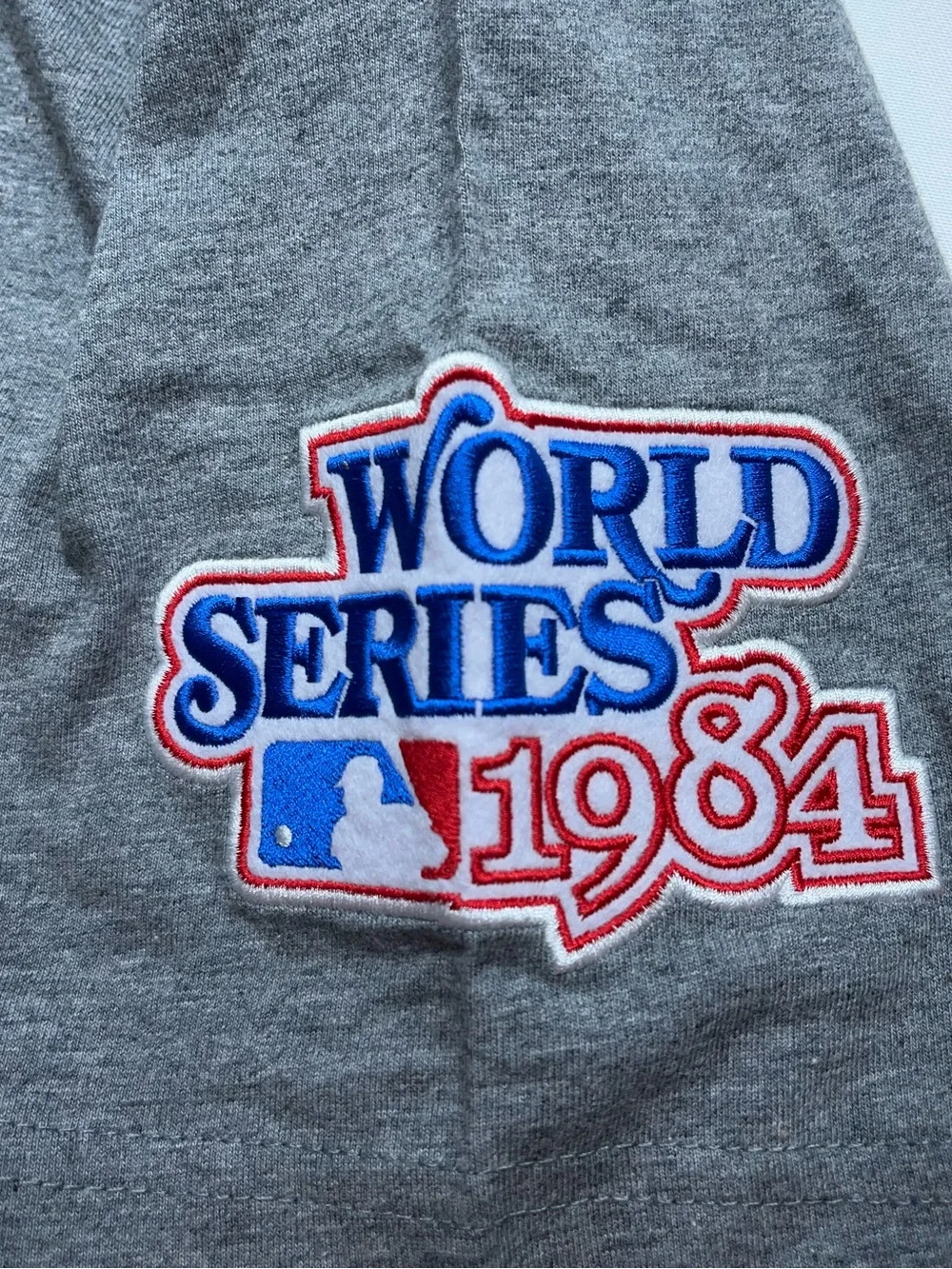 Mitchell & Ness Detroit Tigers 1984 World Series Champions T Shirt Mens Large - Picture 8 of 15
